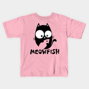 MeowFish, A Cat and A Fish Kids T-Shirt